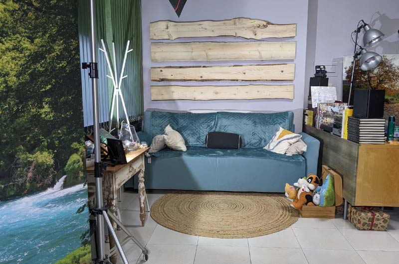 Sesión de retrato en el estudio fotográfico de ZONA Fotografía, Alhama de Murcia